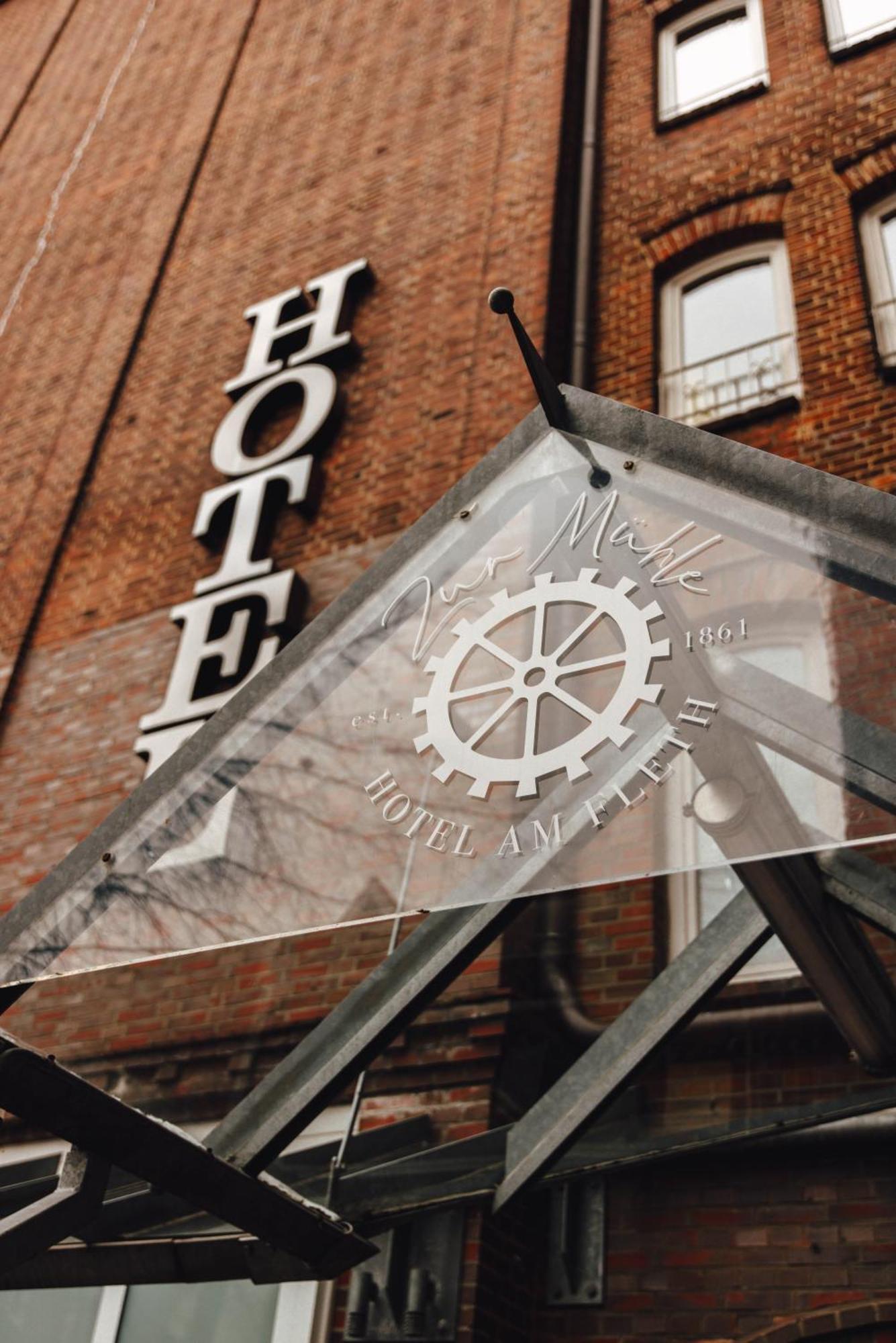 Zur Muehle - Hotel Am Fleth Buxtehude Esterno foto