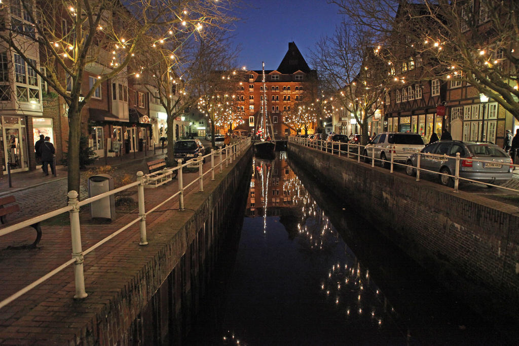 Zur Muehle - Hotel Am Fleth Buxtehude Esterno foto